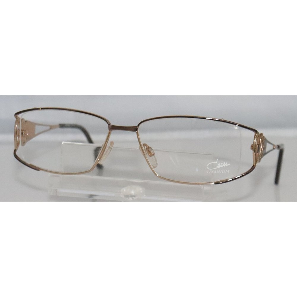 New Women's Cazal Gray & Gold Eyeglasses